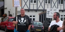 Anti-cull badger activism begins, as local farmers say they are 'worried about intimidation'