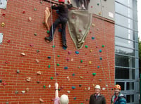 New helmets for climbers thanks to rotary donation