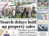 This week's Kingsbridge & Salcombe Gazette front page