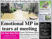 Tomorrow's Kingsbridge & Salcombe Gazette front page