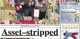 This week's Kingsbridge and Salcombe Gazette front page