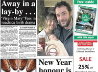 This week's Kingsbridge and Salcombe Gazette front page