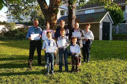 Kingsbridge Town Council presents Community Champion awards