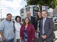 Cash machine installed in Salcombe following the loss of Lloyds bank