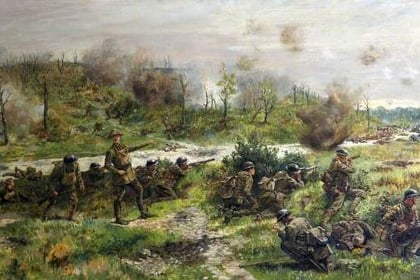 Service and wreath-laying will honour The Devonshire Regiment's 'Last Stand' in 1918