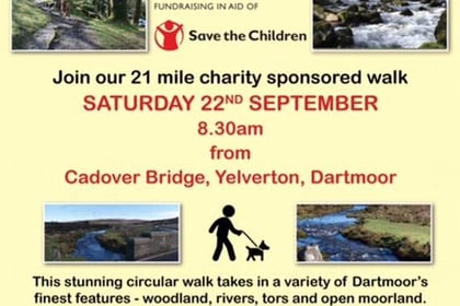 Sponsored walk organised in aid of Save the Children