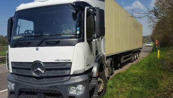 Man  admits drunk driving 44-tonne truck