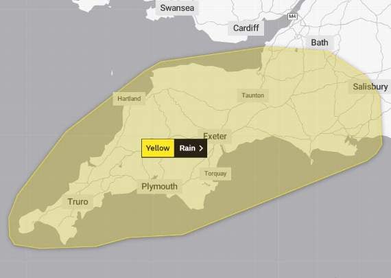 South Hams weather: Met Office issues back to back yellow warnings for heavy rain