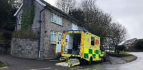 Paramedics attend to unconscious teenage girl