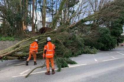 South Hams slowly returns to normal following a trio of storms