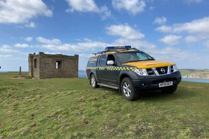 Multi-agency response to medical incident at South Devon beach