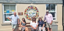 Kingsbridge Care Hub unveils plaque to accompany Community Mosaic 