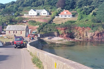 Hope Cove lifeboat out of action