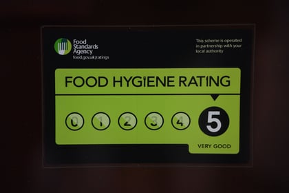 Food hygiene ratings handed to eight South Hams establishments