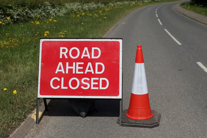 Road closures: almost two dozen for South Hams drivers this week