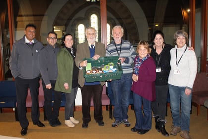 Ivybridge foodbank receives generous donation