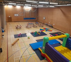 Leisure centres offer warm spaces bouncy fun sessions to families