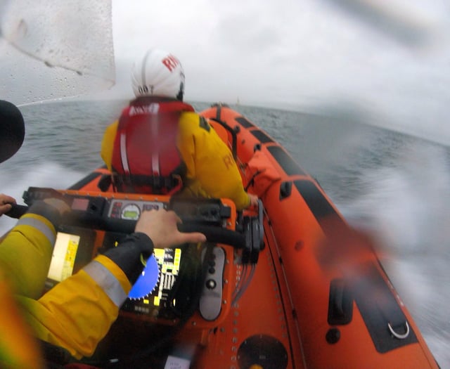 Lifeboat crew rescue French sailor