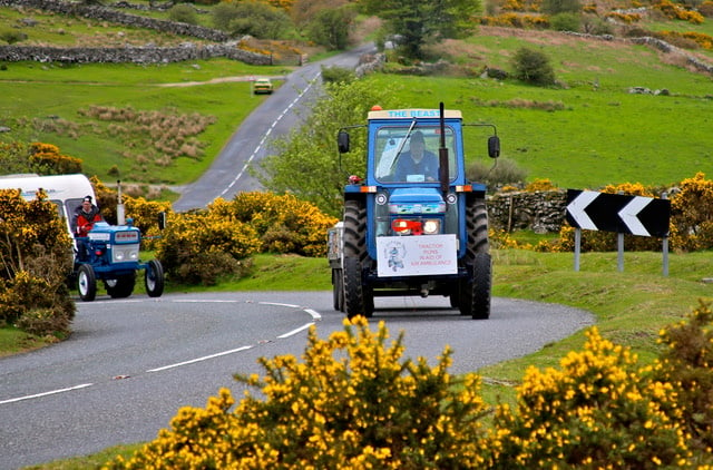 Vintage Tractor Run raises funds for Air Ambulance