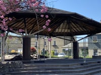 Repairs have started on fire damaged bandstand