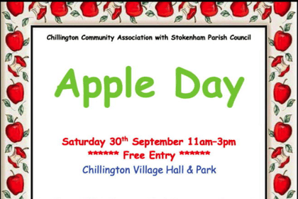 Apple Day is coming to Chillington