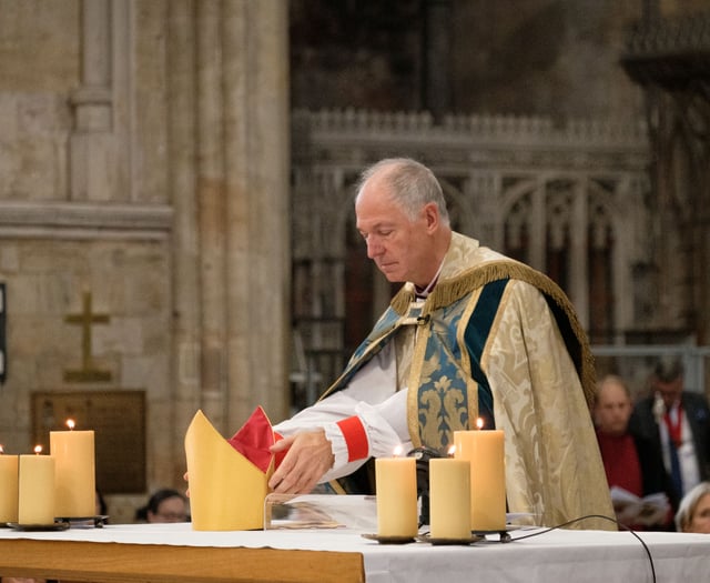 Tributes paid to the Bishop of Exeter at his farewell service
