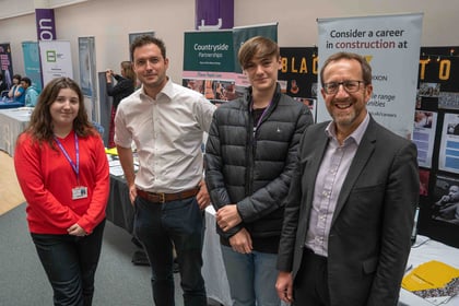 Careers fair inspires students across South Hams 