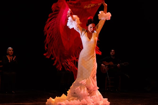 Flamenco dancer Rebeca Ortega