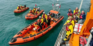 Dart RNLI visits the neighbours