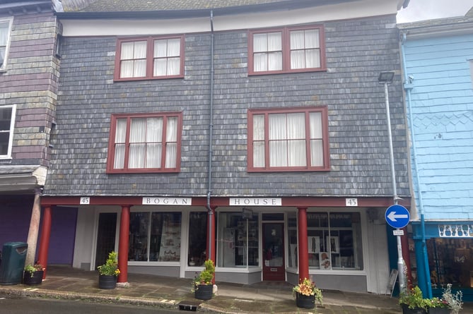 The Tudor Bogan House- current home of the Totnes Fashion & Textiles Museum