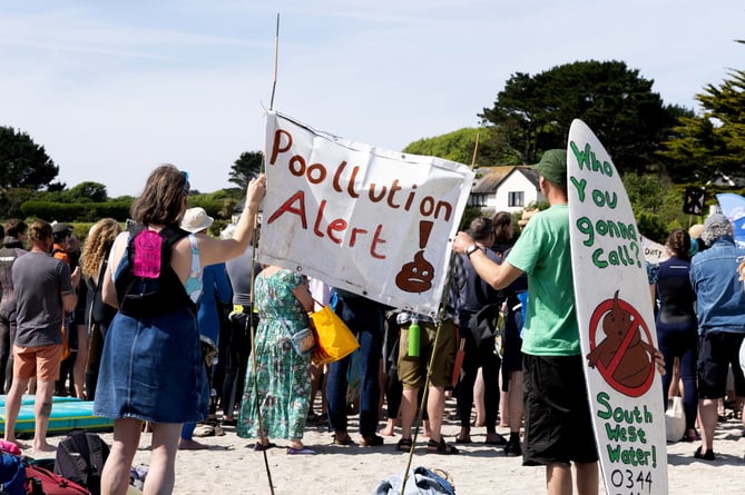 Surfers Against Sewage protest 