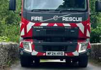 New fire appliance tackles first blaze 