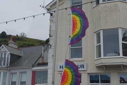 Pride and Naval flag theft being treated by police as hate incident 