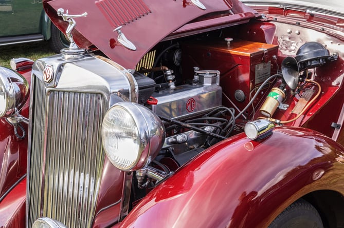 Staverton Classic Car show 