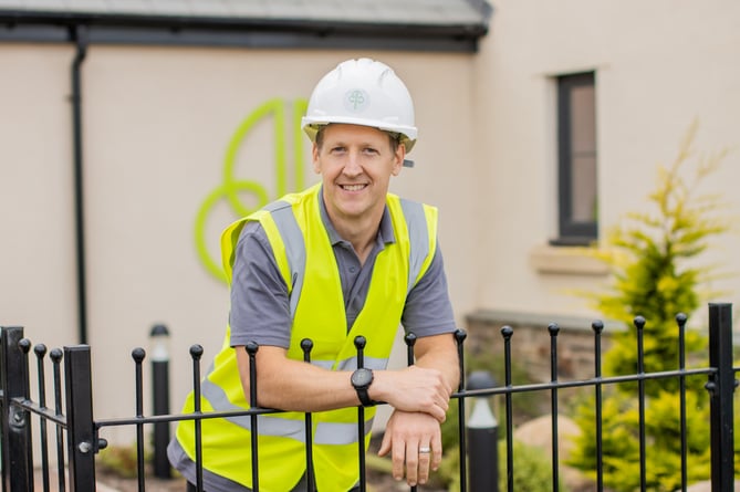 Steve Hobden - Baker Estates' Site Manager at its Little Cotton Farm development in Dartmouth