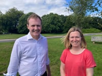 Security Minister Tom Tugendhat visits South West Devon constituency