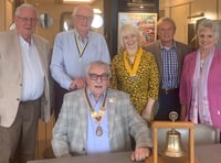 Kingsbridge Rotary Club has a new President