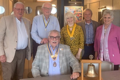 Kingsbridge Rotary Club has a new President
