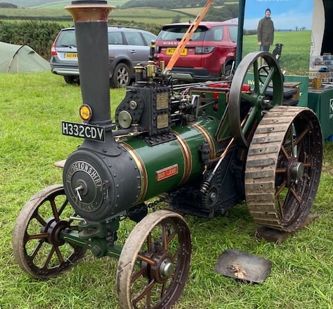 A traction engine