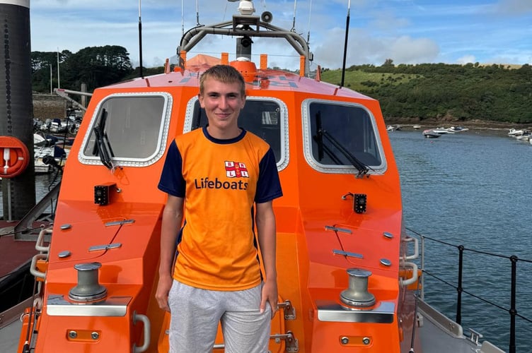 Tyler Hersey touring RNLI lifeboat stations