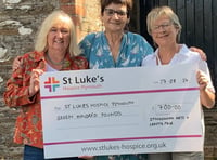 Stokenham Arts and Crafts raise £700 for St Luke's Hospice 