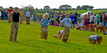 Enjoying the fun at Stoke Fleming Show