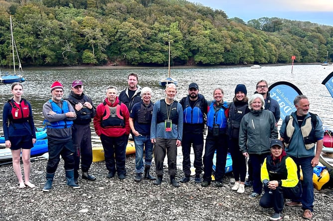 Volunteers and supporters of the Friends of the Dart charity helped to smash the £30,000 fundraising target set just months ago