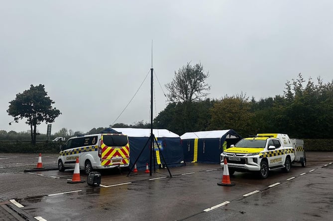 Kingsbridge Coastguard Rescue Team take part in Flood Exercise