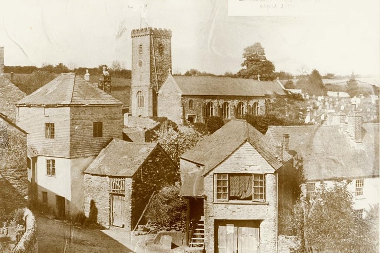 Church of St. Michael & All Angels, Loddiswell. 
View from south west.