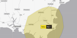 Heavy rain forecast as Met Office issue warning 