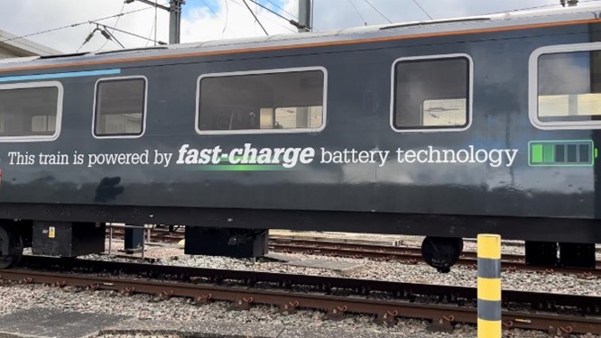 Caroline Snow | GWR trials new battery electric train