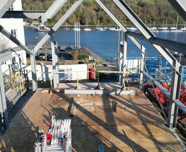 Dartmouth's lifeboat station extension takes a giant step forward