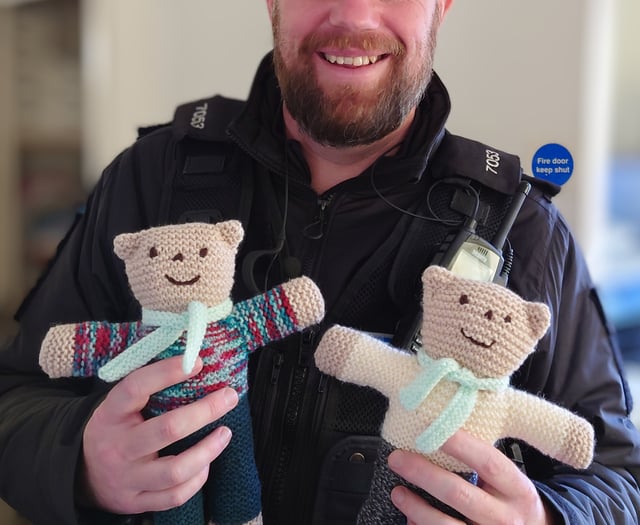 Trauma teds provide comfort to children