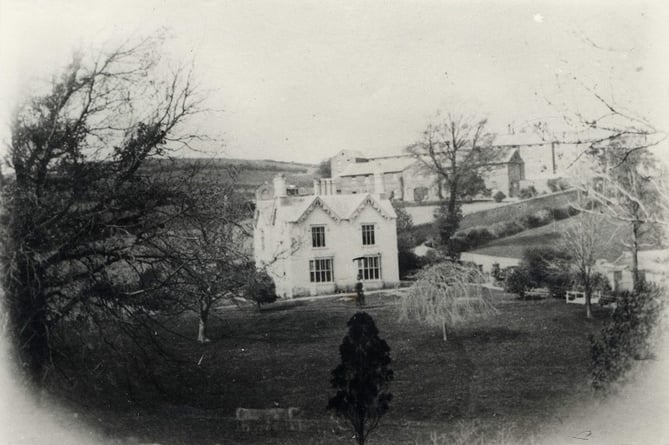 Kingsbridge - Redford House and the workhouse.